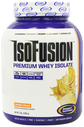 IsoFusion, By Gaspari Nutrition, Orange Cream, 3lb