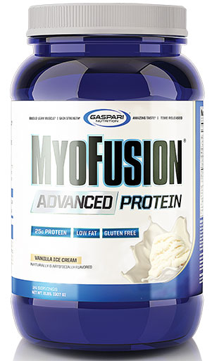 MyoFusion Advanced, By Gaspari Nutrition, Vanilla, 2lb