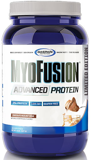 Myofusion Advanced, By Gaspari Nutrition, Chocolate Hazelnut, 2lb