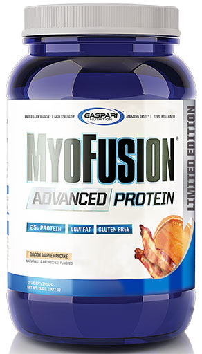 Myofusion Advanced, By Gaspari Nutrition, Bacon Maple Pancake, 2lb