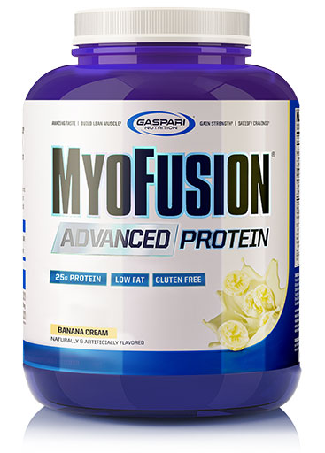 Myofusion Advanced, By Gaspari Nutrition, Banana, 4lb