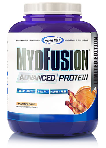 Myofusion Advanced, By Gaspari Nutrition, Bacon Maple Pancake, 4lb