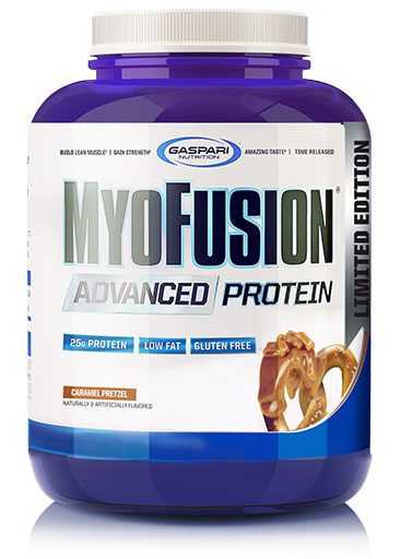 Myofusion Advanced, By Gaspari Nutrition, Caramel Pretzel, 4lb