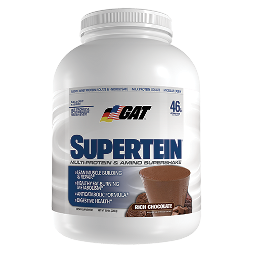Supertein Protein By GAT, Rich Chocolate 5lb