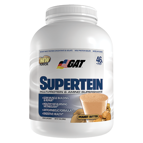 Supertein Protein By GAT, Peanut Butter 5lb