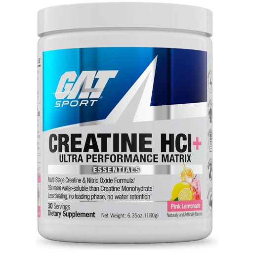 GAT Creatine HCL - Pink Lemonade - 30 Servings