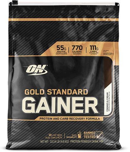 Gold Standard Gainer - Cookies and Cream - 10lb