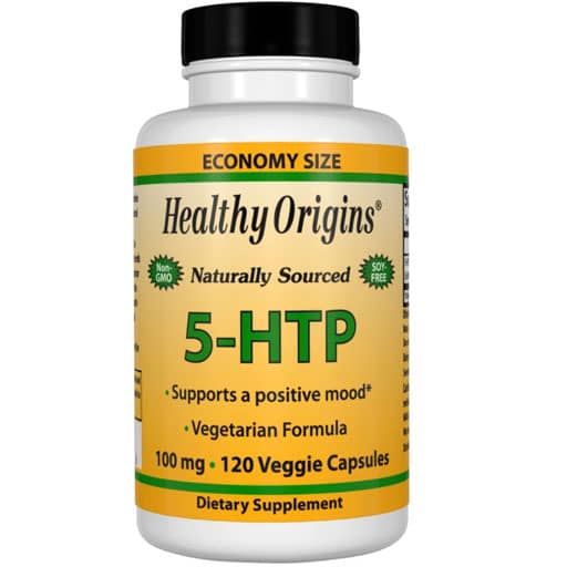Healthy Origins 5-HTP - 100 mg - 120 VCaps EXP: 03/23