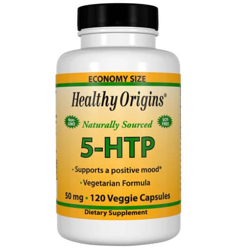 Healthy Origins 5-HTP - 50 mg - 120 VCaps