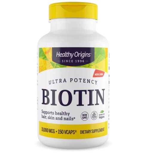 Healthy Origins Biotin - 10,000 mcg - 150 VCaps
