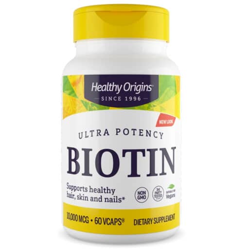 Healthy Origins Biotin - 10,000 mcg - 60 VCaps