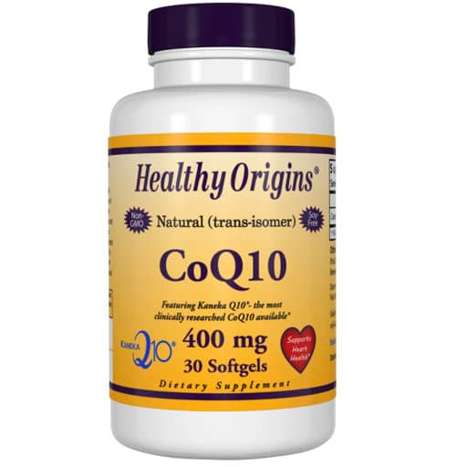 Healthy Origins CoQ10 - 400 mg - 30 Softgels