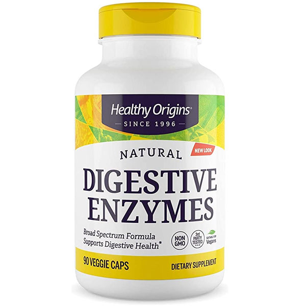 Healthy Origins Digestive Enzymes - 90 Veg Caps