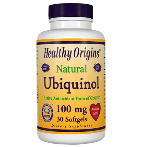 Healthy Origins Ubiquinol - 100 mg - 30 Softgels