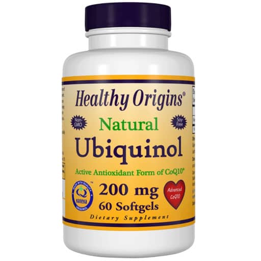 Healthy Origins Ubiquinol - 200 mg - 60 Softgels