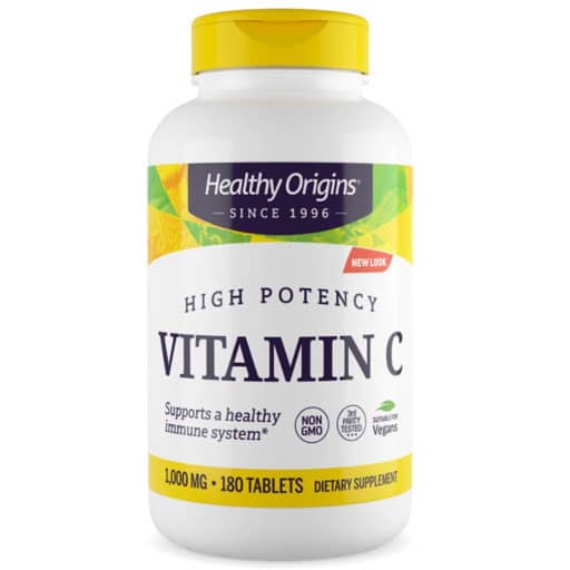 Healthy Origins Vitamin C - 1000 mg - 180 Tabs