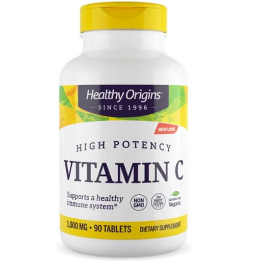 Healthy Origins Vitamin C - 1000 mg - 90 Tabs