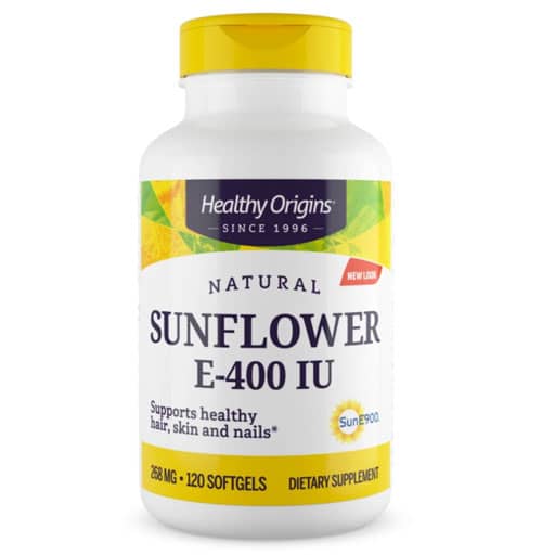 Healthy Origins Vitamin E - 400 IU - Sunflower  - 120 Softgels