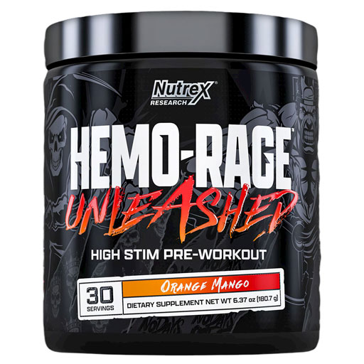 Hemo Rage Unleashed - Orange Mango - 30 Servings