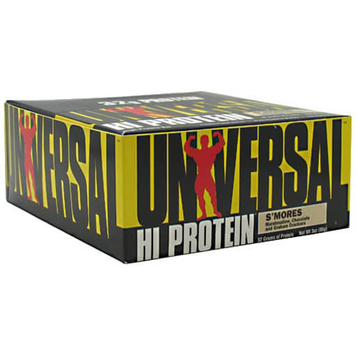 Hi Protein Bars By Universal Nutrition, S'mores 16/Box