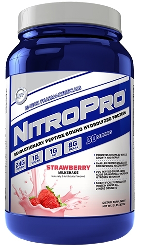 Nitro Pro Protein - Strawberry Milkshake - 30 Servings