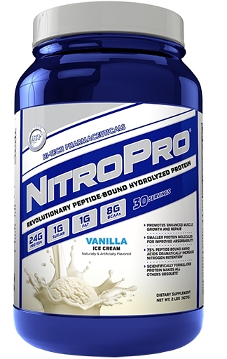 Nitro Pro Protein - Vanilla Ice Cream - 30 Servings