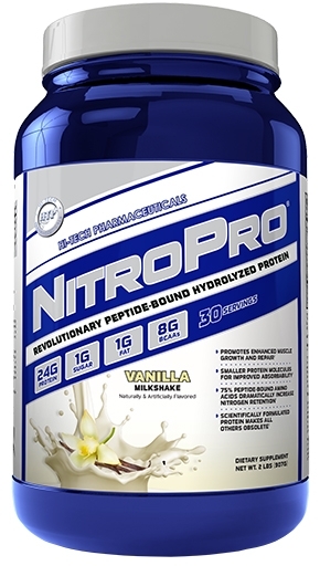 Nitro Pro Protein - Vanilla Milkshake - 30 Servings