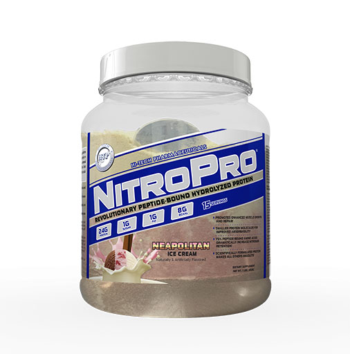 Nitro Pro Protein - Neapolitan Ice Cream - 30 Servings