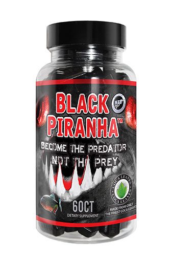 Black Piranha Fat Burner By Hi-Tech Pharmaceuticals, 60 Tabs