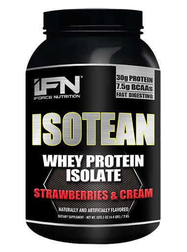 Isotean By iForce Nutrition, Strawberries and Cream, 2lb