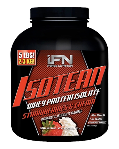 Isotean By iForce Nutrition, Strawberries and Cream, 5lb