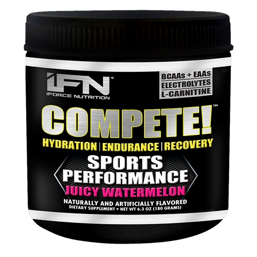 Compete By iForce Nutrition, Juicy Watermelon, 30 Servings