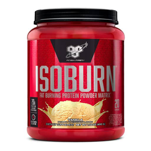 IsoBurn Protein By BSN - Vanilla - 20 Servings
