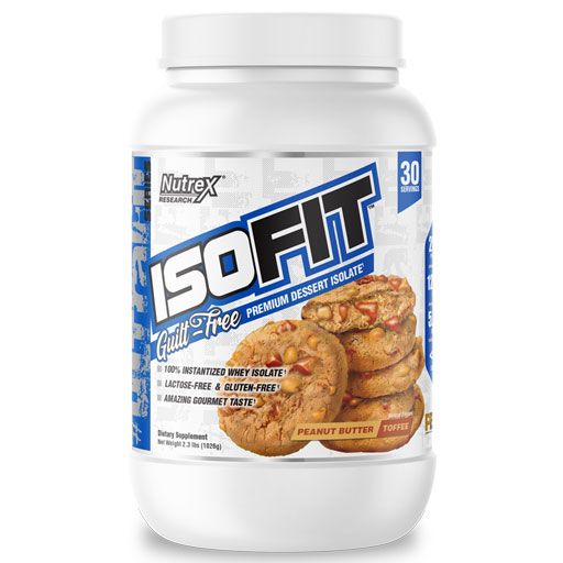 Isofit By Nutrex - Peanut Butter Toffee - 2lb