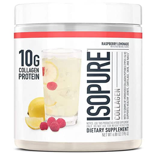 Isopure Collagen - Raspberry Lemonade - 15 Servings