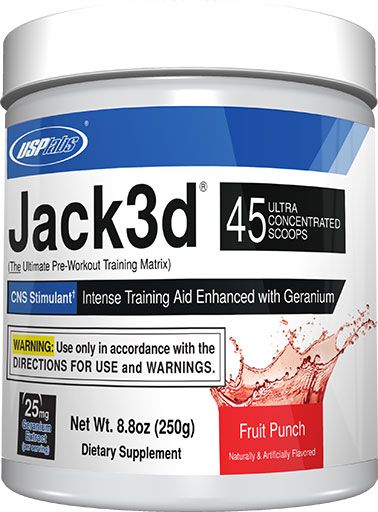 Jack3d Intense Training Aid - Fruit Punch