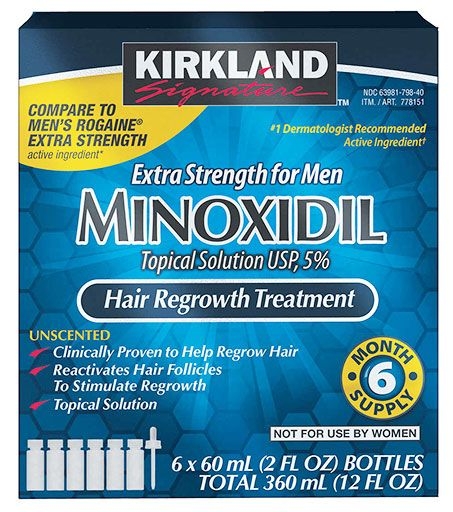 Kirkland Minoxidil - 6 Month Supply