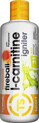 Fireball L-Carnitine By Top Secret Nutrition, Candy Apple, 16 oz