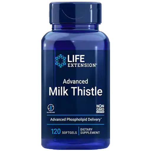 Life Extension Advanced Milk Thistle - 120 Softgels