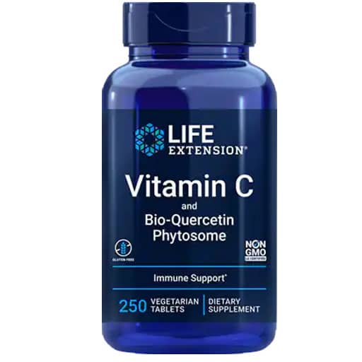 Life Extension Vitamin C & Bio-Quercetin Phytosome - 250 Veg Tabs