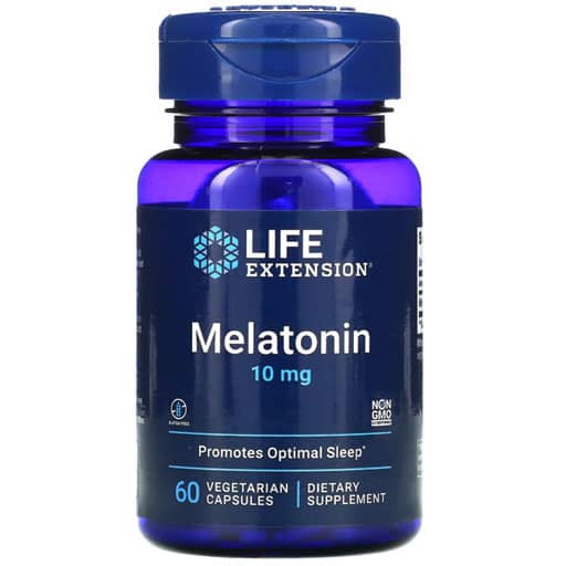 Life Extension Melatonin - 10 mg - 60 VCaps