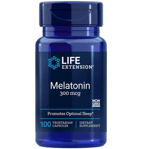 Life Extension Melatonin - 300 mcg - 100 VCaps