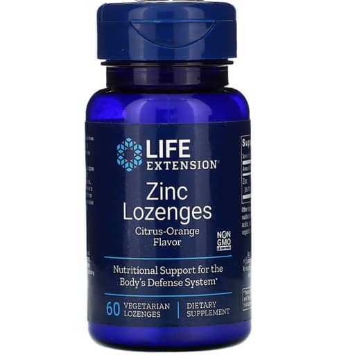 Life Extension Zinc - 18.75 mg - 60 VLozenges