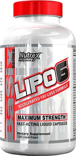 Lipo-6 By Nutrex, White Label, 120 Liquid Caps