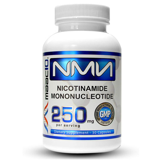 MAAC 10 Formulas NMN - Nicotinamide Mononucleotide - 250 MG - 30 Capsules