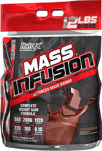 Mass Infusion By Nutrex, Chocolate, 12lb