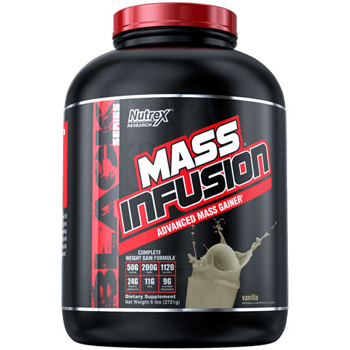 Mass Infusion By Nutrex, Vanilla, 6lb