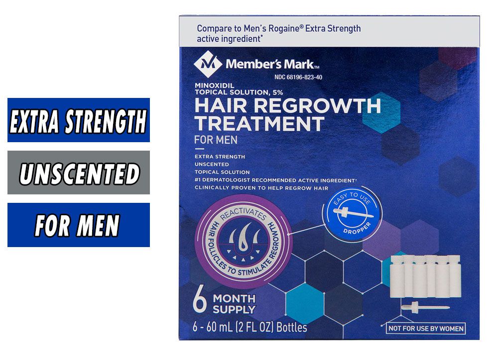 Member's Mark Minoxidil | Hair Regrowth Treatment