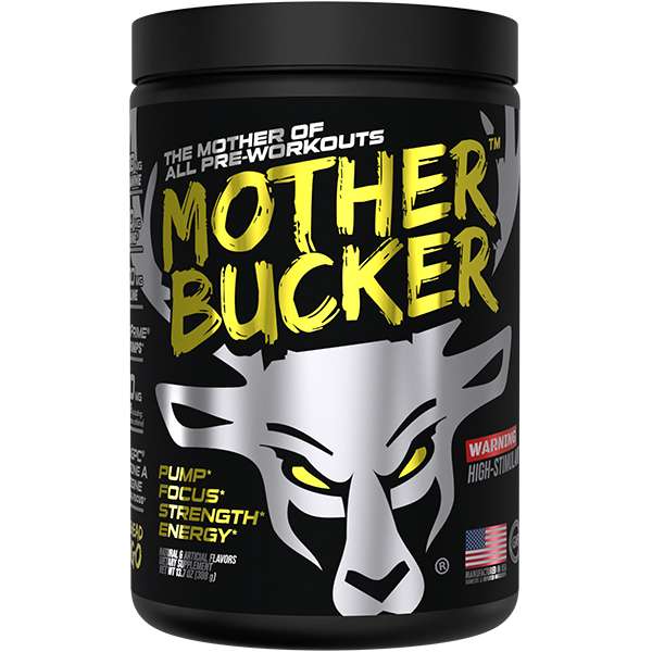 Mother Bucker Pre Workout - Musclehead Mango (Mango/Pineapple) - 20 Servings