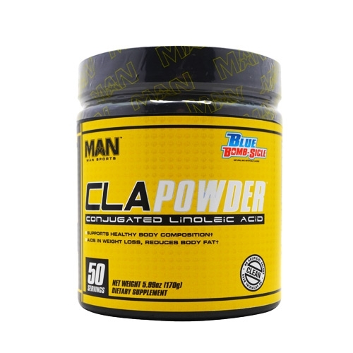 CLA Powder, By Man Sports, Blue Bombsicle, 50 Servings